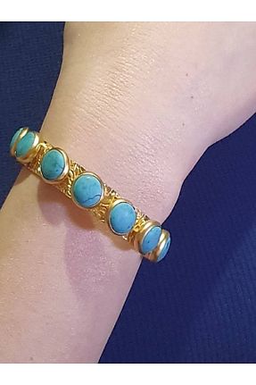 دستبند جواهر آبی زنانه مروارید EDWOL - کد 290548622