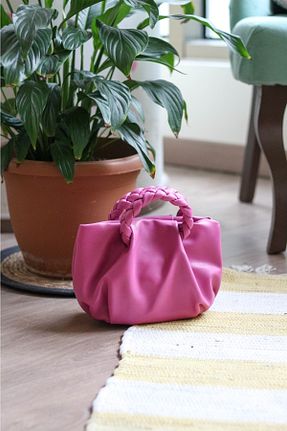 کیف دوشی صورتی زنانه چرم مصنوعی Moom Bag - کد 286329135