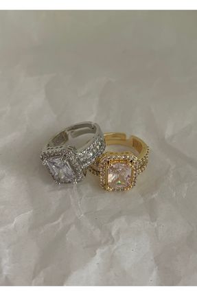 انگشتر جواهر زنانه پوشش لاکی کد 291790585