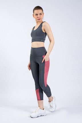 ساق شلواری اسپرت طوسی زنانه 7/8 Boy The Step Sports - کد 292175086