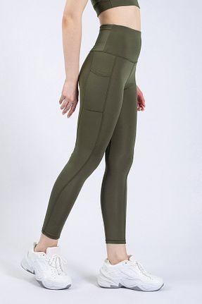 ساق شلواری اسپرت خاکی زنانه بلند The Step Sports - کد 292773486