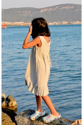 لباس طوسی زنانه بافتنی پنبه (نخی) پوشاک ساحلی کد 294125715