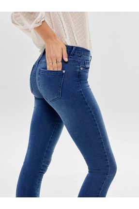 شلوار جین آبی زنانه رگولار ONLY - کد 72476633