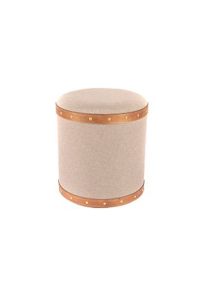 پوف و نیمکت بژ پلی استر Mikasa Moor - کد 45993141