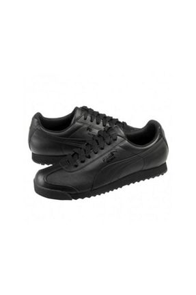 کفش اسنیکر مشکی مردانه چرم اصل Puma - کد 36324295