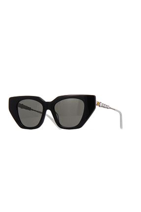عینک آفتابی سفید زنانه UV400 Gucci - کد 45527267