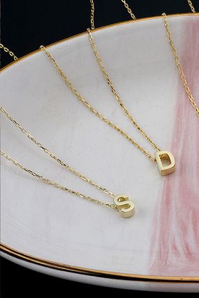 گردنبند نقره طلائی زنانه 925 عیار Gimora - کد 35375759