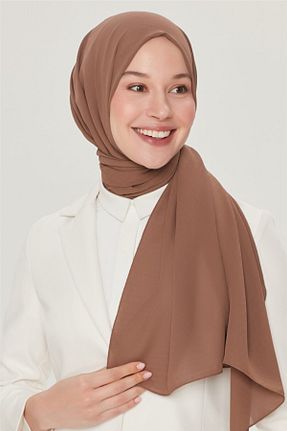 شال قهوه ای زنانه پنبه ای Armine TREND - کد 95880722