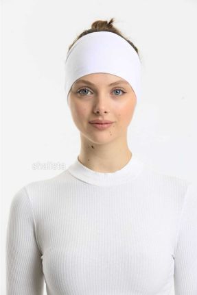 کلاه شنای اسلامی سفید زنانه کد 236115539