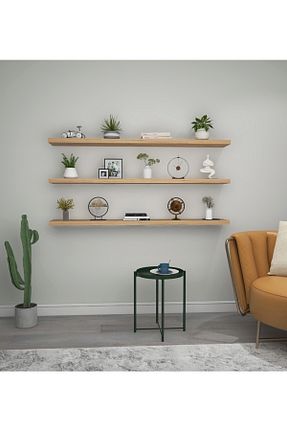 قفسه دیواری قهوه ای 100 cm LİNDE HOME - کد 291522420