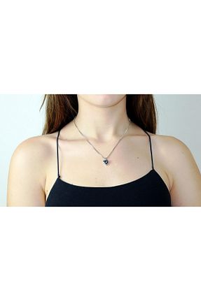 گردنبند نقره نارنجی زنانه 925 عیار OTAC - کد 93487119
