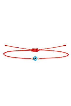 دستبند نقره قرمز زنانه 925 عیار alberaccessories - کد 48081404