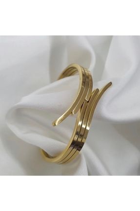 دستبند جواهر طوسی زنانه فولاد ( استیل ) کد 124867457