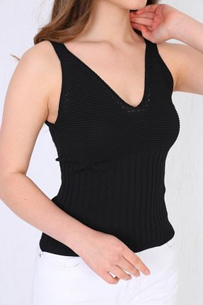 بادی مشکی زنانه یقه هفت ubmbutik - کد 296814627