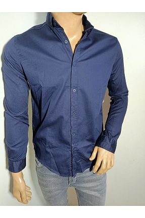 پیراهن سرمه ای مردانه اسلیم فیت Dynamo - کد 297896979