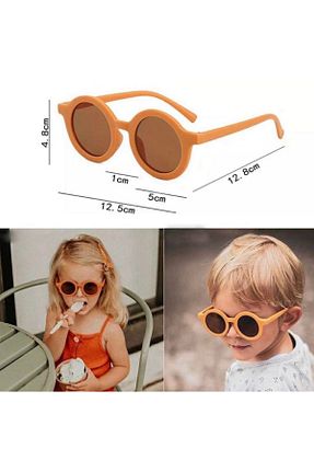 عینک آفتابی زرد بچه گانه UV400 Sayın - کد 297474257