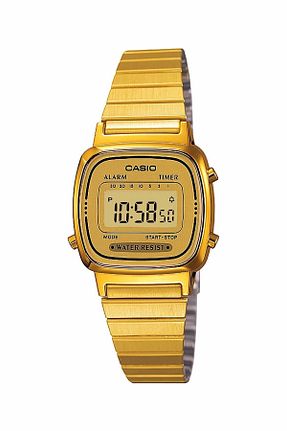 ساعت مچی طلائی زنانه 20-25 میلی متر Casio - کد 298307887