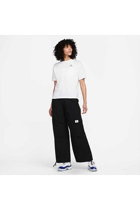 تیشرت سفید زنانه گشاد Nike - کد 299013019