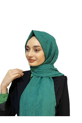 شال سبز زنانه پنبه ای Loryan - کد 299671335