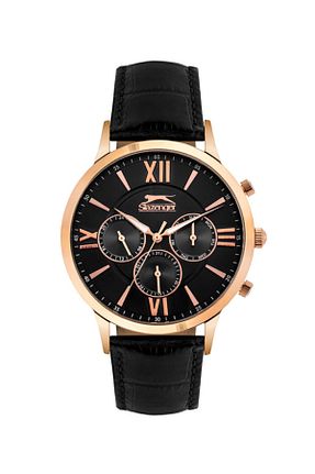 ساعت مچی مشکی مردانه 45 میلی متر Slazenger - کد 72919332