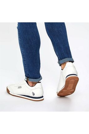 کفش پیاده روی سفید مردانه پارچه ای U.S. Polo Assn. - کد 52552078