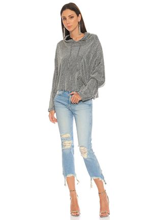 شلوار جین آبی زنانه پاچه ساده 3X1 - کد 34832180