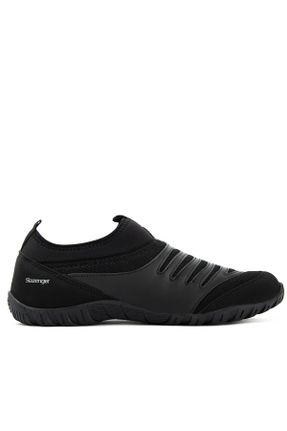کفش کژوال مشکی مردانه چرم مصنوعی پاشنه کوتاه ( 4 - 1 cm ) پاشنه ساده کد 93664930