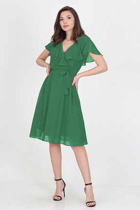 لباس سبز زنانه بافتنی Neşeli Butik - کد 299599939