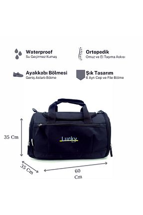 کیف اسپرت مشکی زنانه ابعاد کوچک LUCKY BAG - کد 220688912
