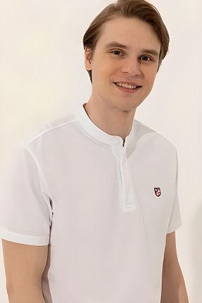 پولوشرت سفید مردانه %100 پنبه U.S. Polo Assn. - کد 300544135