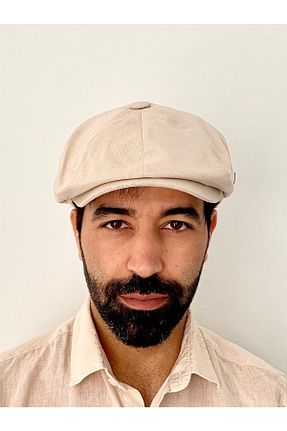 کلاه بژ زنانه Zake Mxamade - کد 280716889