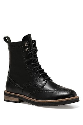 بوت / نیم بوت مشکی زنانه چرم مصنوعی Nine West - کد 58583470