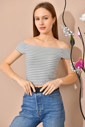 بلوز سبز زنانه اسلیم فیت ONO STORE - کد 300363711
