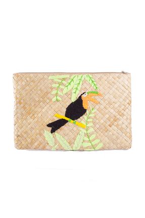 کیف پورتفوی و کلاچ بژ زنانه Beng Artisans - کد 276173547