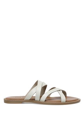 دمپائی بژ زنانه پاشنه تخت Nine West - کد 302449501