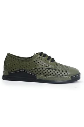 کفش کژوال سبز زنانه چرم خالص OZ DOROTHY - کد 302185412