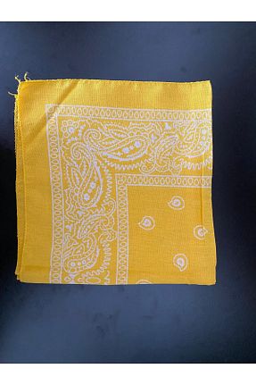 باندانا زرد پنبه ای Gülerbandana by yunus güler - کد 302776849