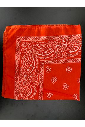 باندانا نارنجی پنبه ای Gülerbandana by yunus güler - کد 302781182
