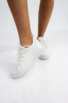 کفش اسنیکر سفید زنانه تریکو کد 264086897