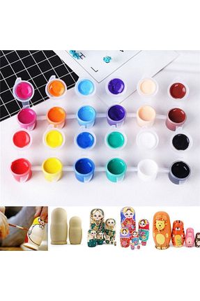 رنگ اکریلیک رنگی cnk craft shop - کد 292084476