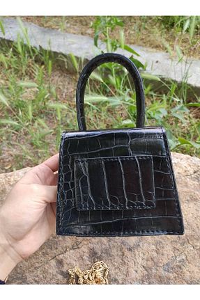 کیف دوشی مشکی زنانه چرم مصنوعی LADY BAGS - کد 301817059