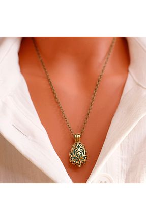 گردنبند جواهر متالیک زنانه Boho Yoga Art - کد 141208602