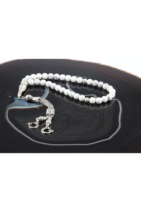 تسبیح سفید سنگ طبیعی OSMANLI DEĞERLİ TAŞ - کد 303401212