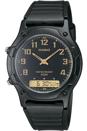 ساعت مچی مشکی مردانه 36-40 میلی متر Casio - کد 303864146