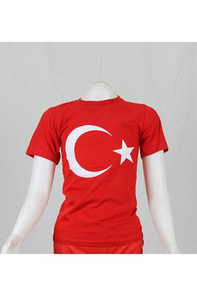 تیشرت قرمز بچه گانه رگولار Genel Markalar - کد 303896324