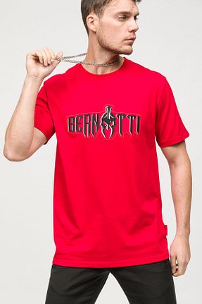 تیشرت قرمز مردانه رگولار BERNOTTİ79 - کد 75014661