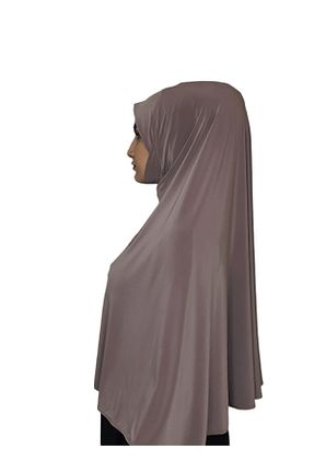 روسری قهوه ای ساده erasra class - کد 303488308