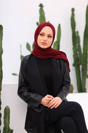 شال زرشکی زنانه MODDA AVM - کد 303028659
