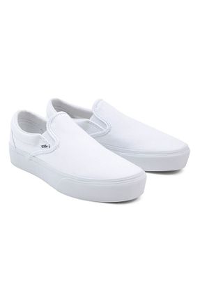 کفش اسنیکر سفید زنانه بند دار Vans - کد 303455710