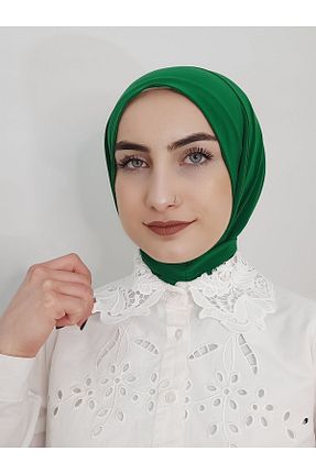 شال سبز زنانه پنبه پلی استر erasra class - کد 303488356